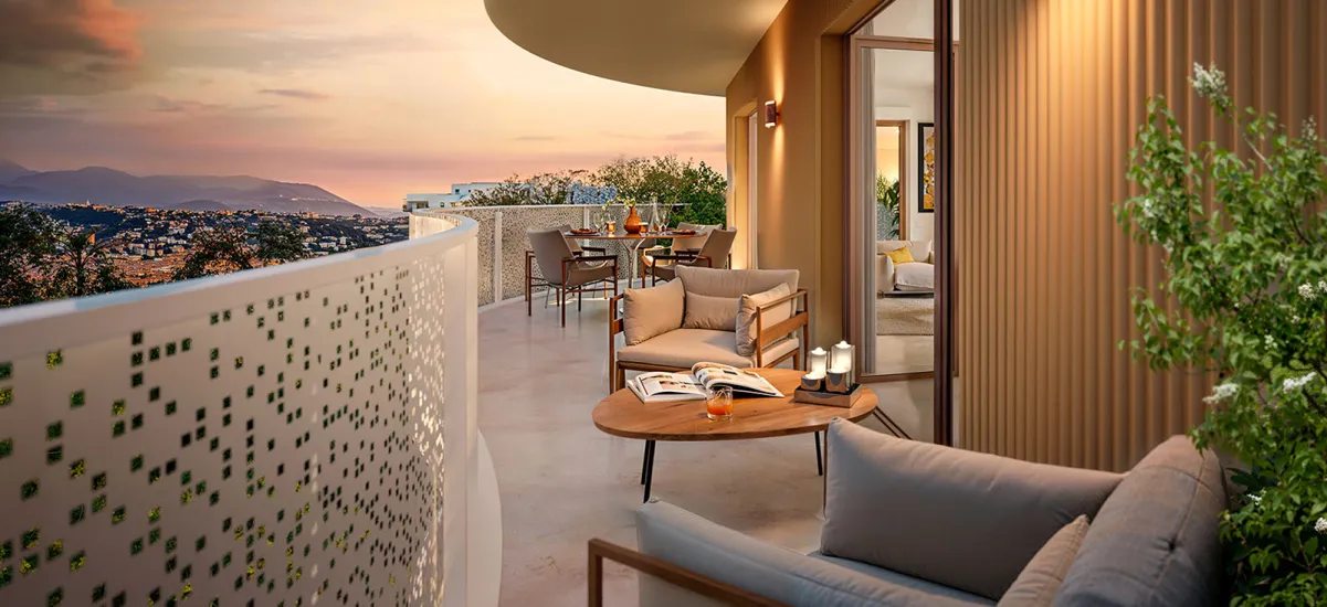 Nice résidence intimiste située au cœur du quartier Cimiez.