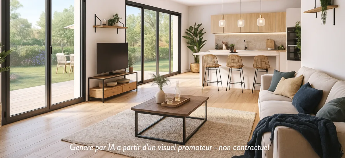 Niévroz maisons neuves à 8 min à vélo du Lac des Pyes