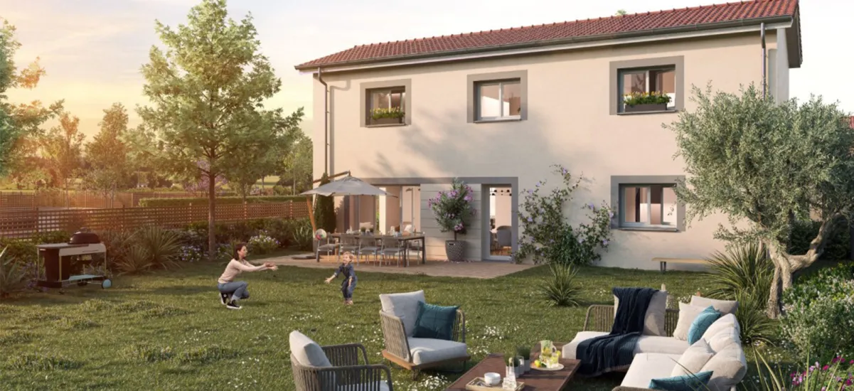 Niévroz maisons neuves à 8 min à vélo du Lac des Pyes