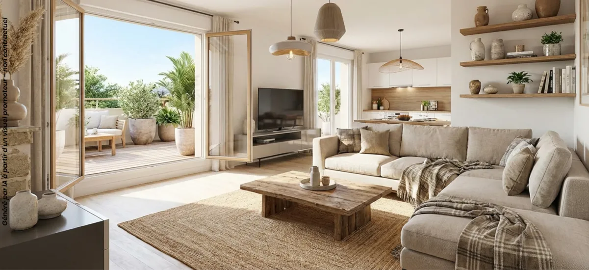 Nîmes petite résidence à 15mn à pied du centre-ville