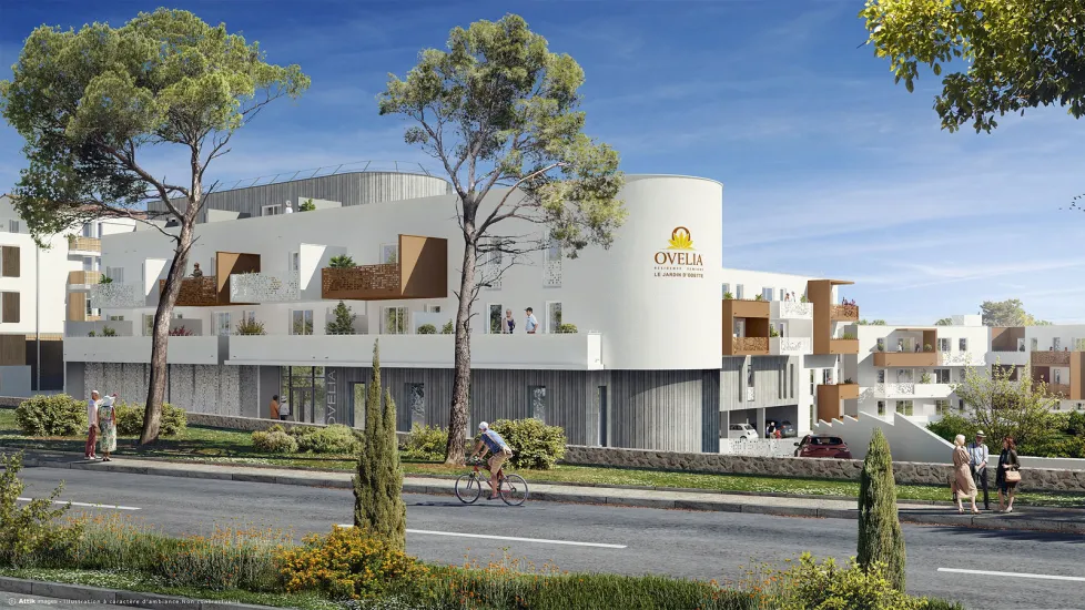 Nîmes résidence senior proche centre