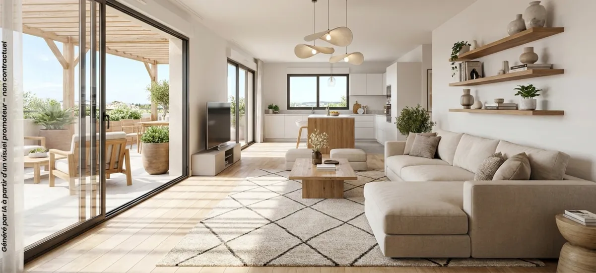 Noisy-le-Grand résidence récente au cœur du quartier du Mont
