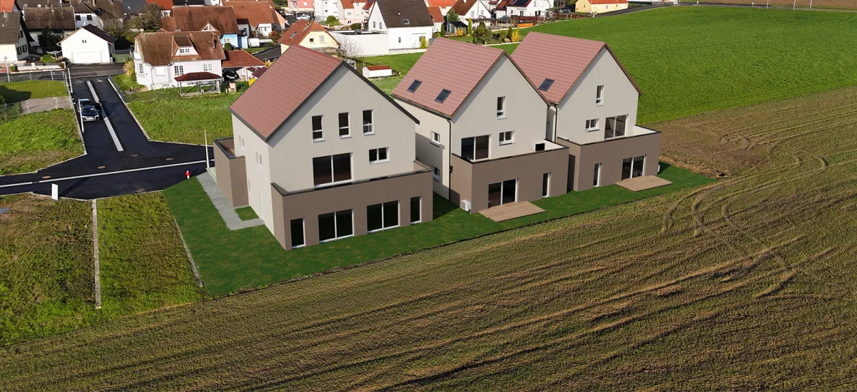Oberrœœdern commune paisible à 20 min en voiture de l’Allemagne