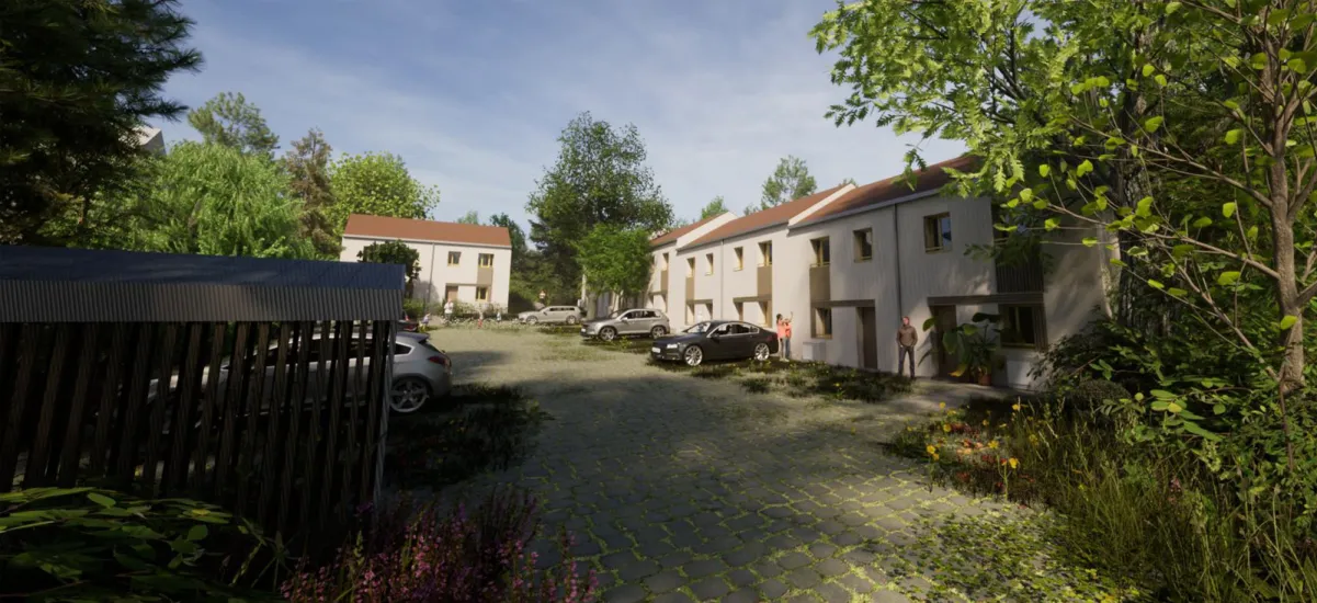 Oinville-sur-Montcient maisons neuves esprit village