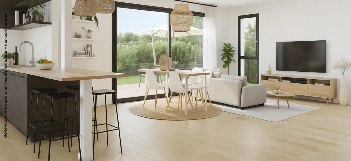 Ollainville maison neuves à 10 min à pied du RER C