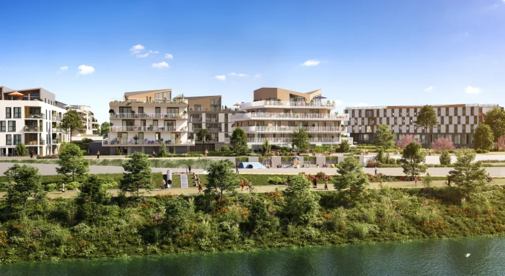 Orléans nouveau quartier avec vues sur la Loire