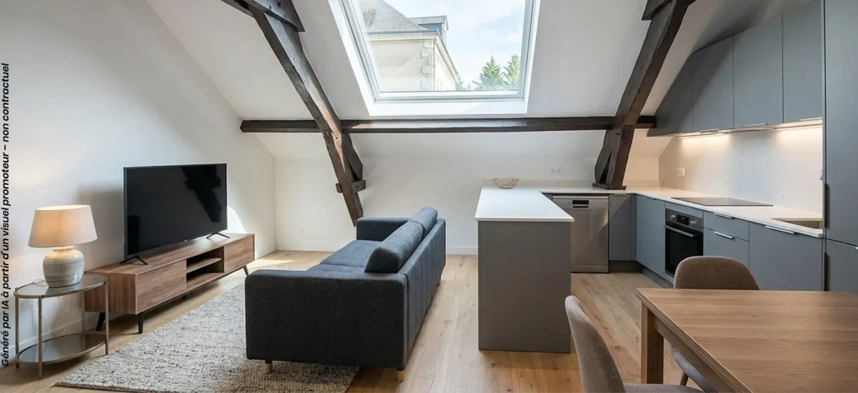 Orléans réhabilitation appartement à 15 min de l'hyper centre