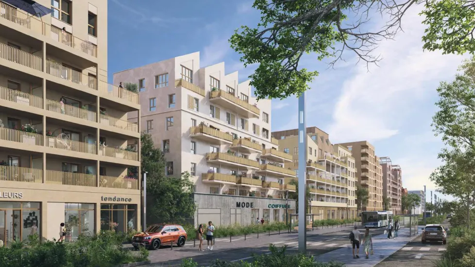 Orly quartier Parc en Scène proche métro 14 et RER C