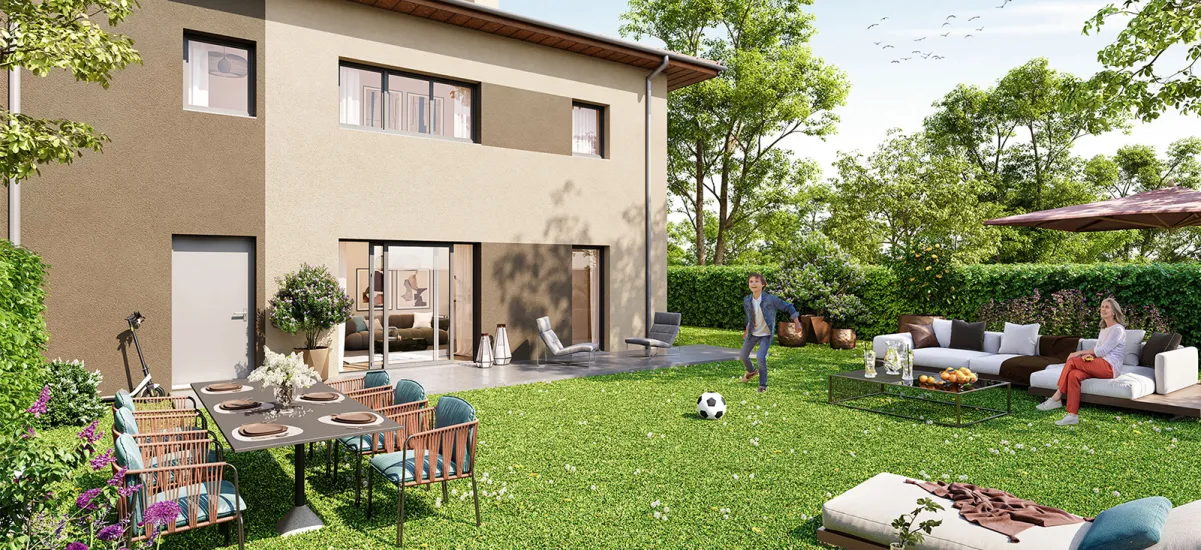 Ornex maisons neuves cadre préservé à 30 min de Genève