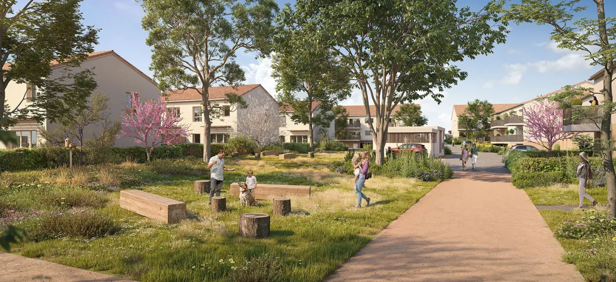 Oullins-Pierre-Bénite au coeur du quartier du Perron