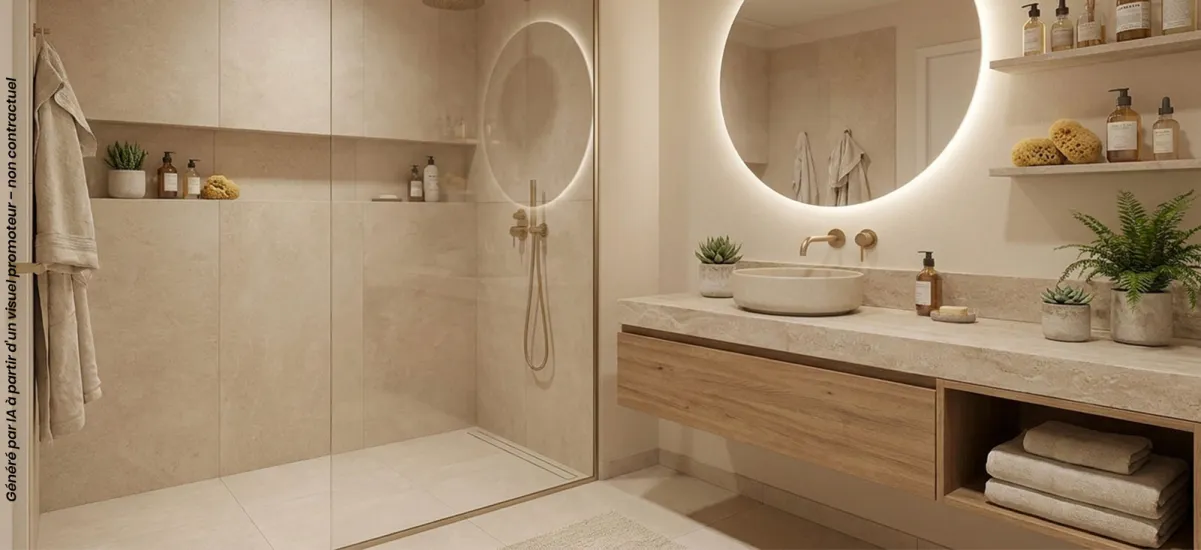 Oullins-Pierre-Bénite quartier de La Saulaie au pied du métro B