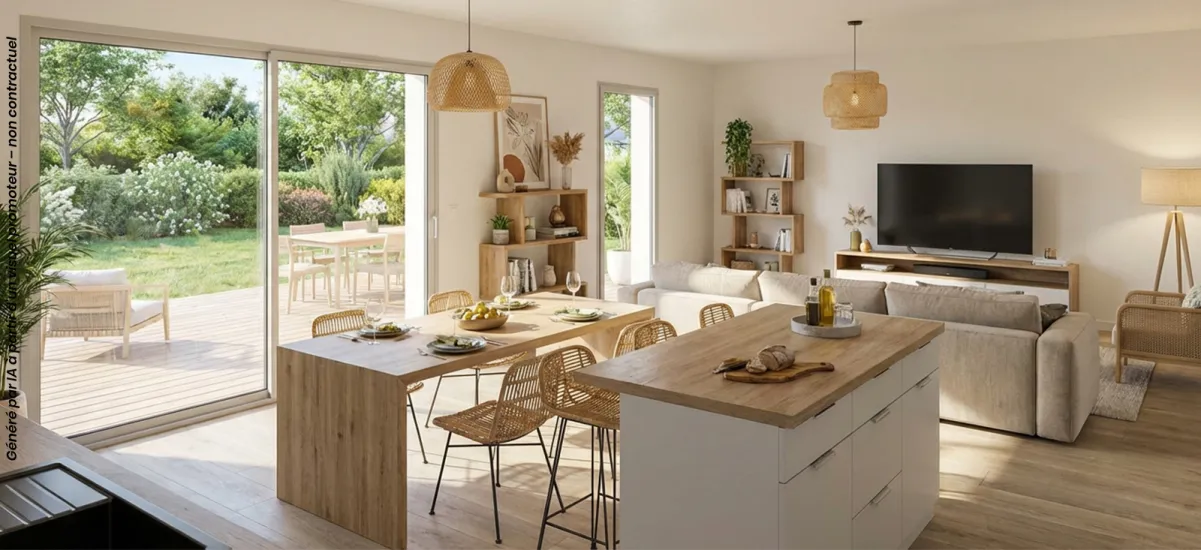 Paimpol maisons plein pied non-mitoyennes proches commerces