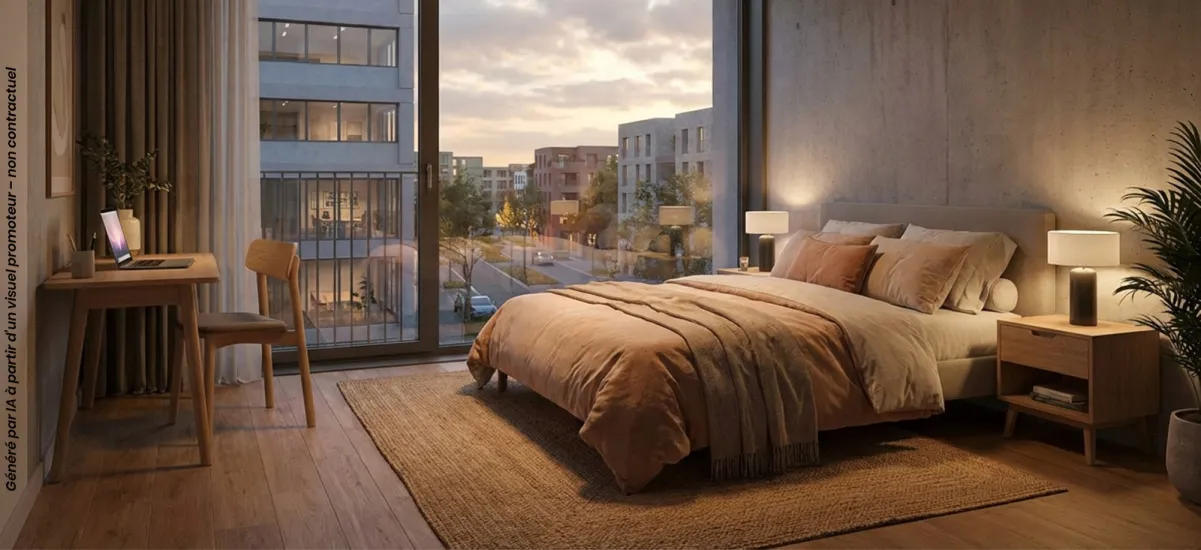 Palaiseau proche de la future gare