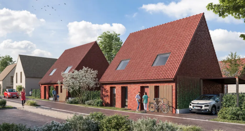 Phalempin maisons neuves à 600m du centre-ville