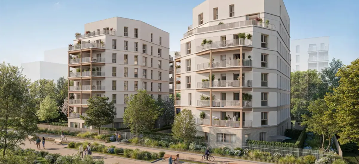 Poissy, écoquartier Rouget-de-Lisle à 31 min de Paris en RER A