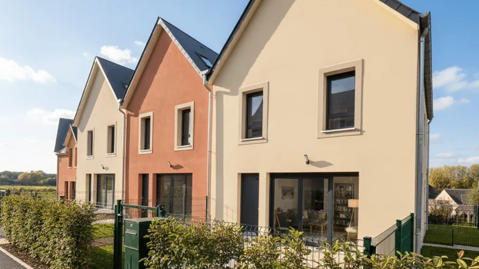Pont-l'Évêque maisons neuves au Mont Fiquet
