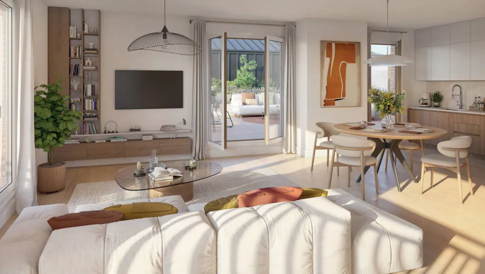 Pontoise quartier Bossut proche des lignes de bus