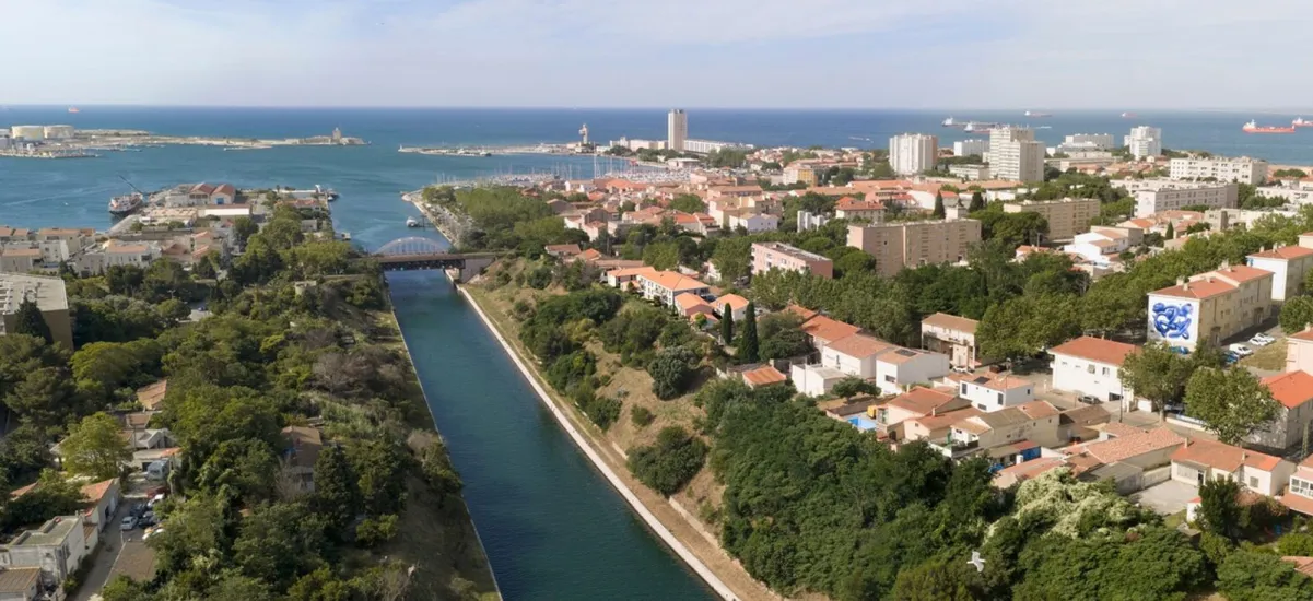 Port-de-Bouc à 200 mètres du centre-ville