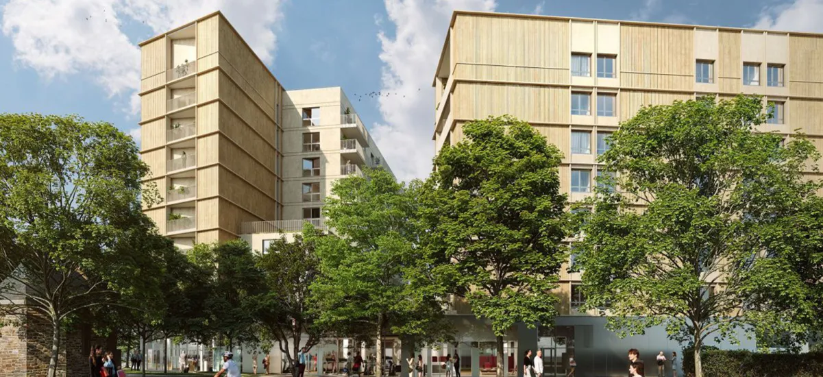 Rennes à six minutes à pied du métro B