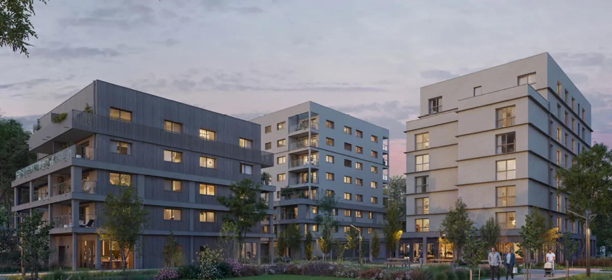 Rennes cœur du quartier Saint-Martin au nord du centre-ville