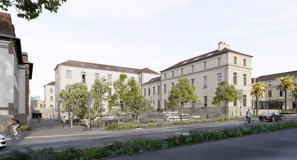 Rennes en plein centre