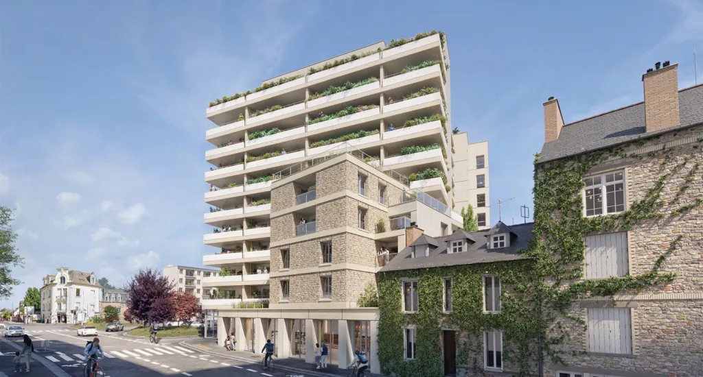 Rennes proche des Parcs du Thabor et des Prairies Saint-Martin