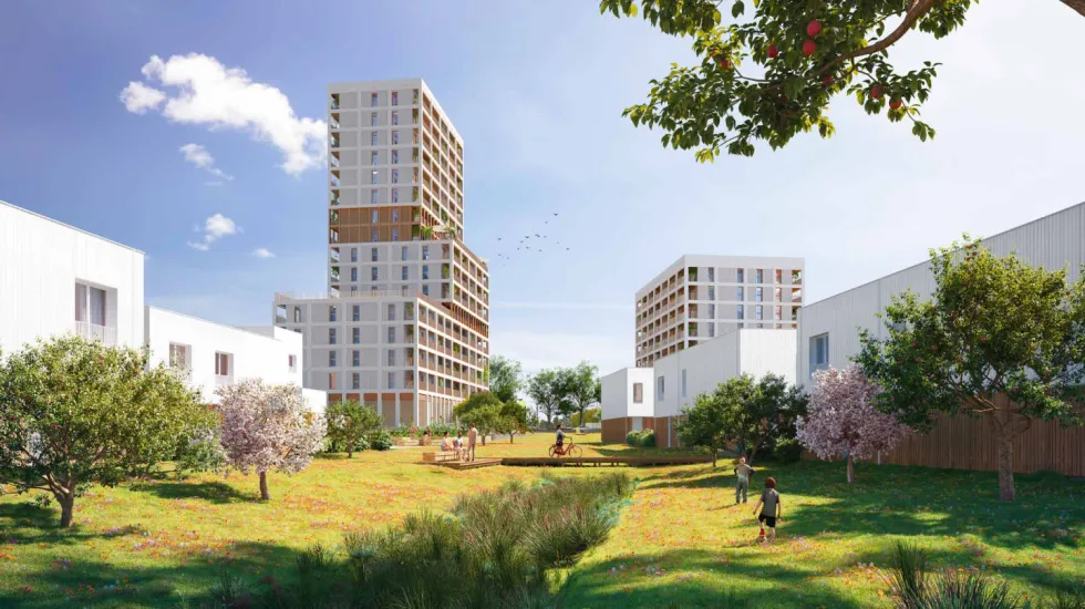 Rennes proche du futur parc de Quincé
