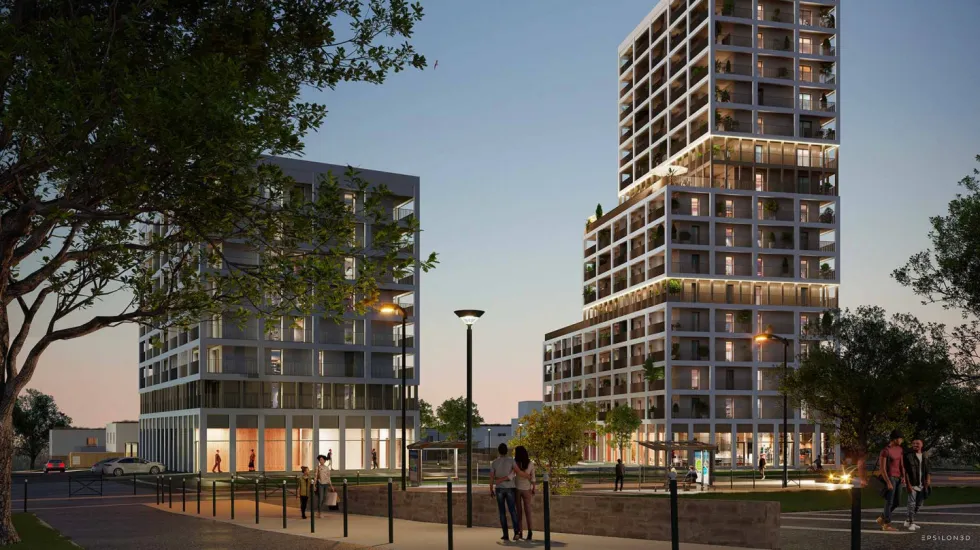 Rennes proche du futur parc de Quincé