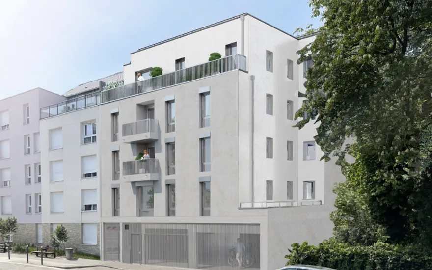 Rennes quartier résidentiel au pied du métro B