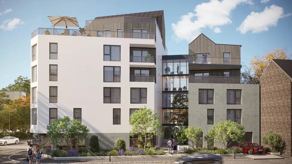 Rennes résidence étudiante au coeur du quartier 9