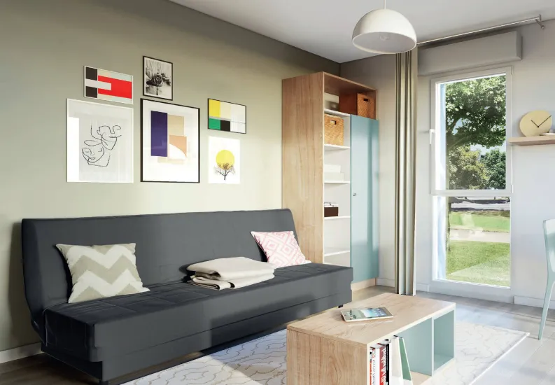 Rennes résidence étudiante au coeur du quartier 9