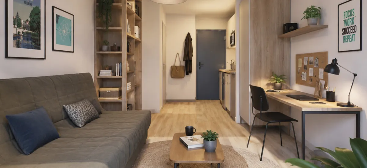 Rennes résidence étudiante quartier Baud Chardonnet
