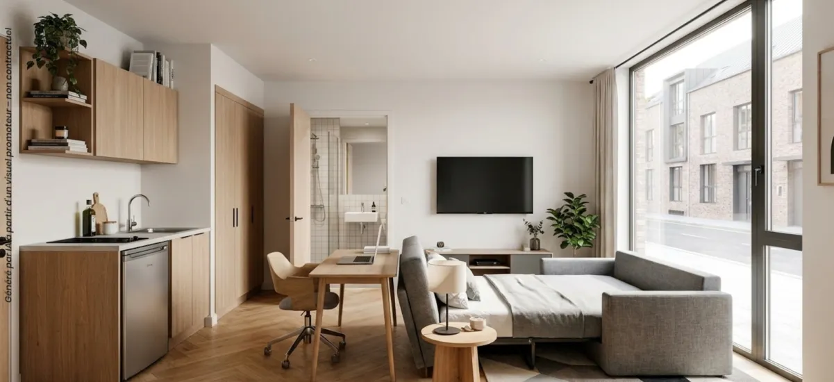 Rennes résidence étudiante quartier Saint-Hélier