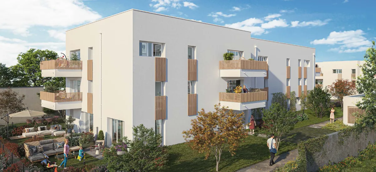 Rezé cadre verdoyant à 300m du tramway 2 et 3