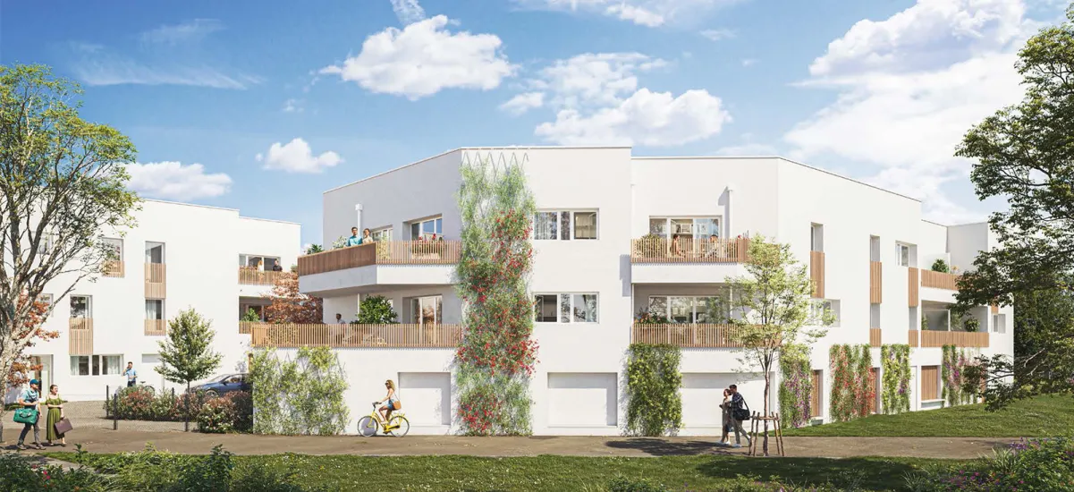 Rezé cadre verdoyant à 300m du tramway 2 et 3