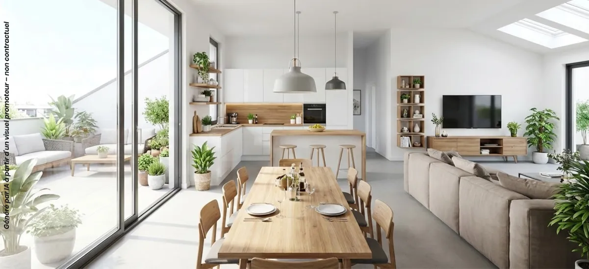 Rillieux-la-Pape centre à 2 km de la gare de Sathonay-Rillieux