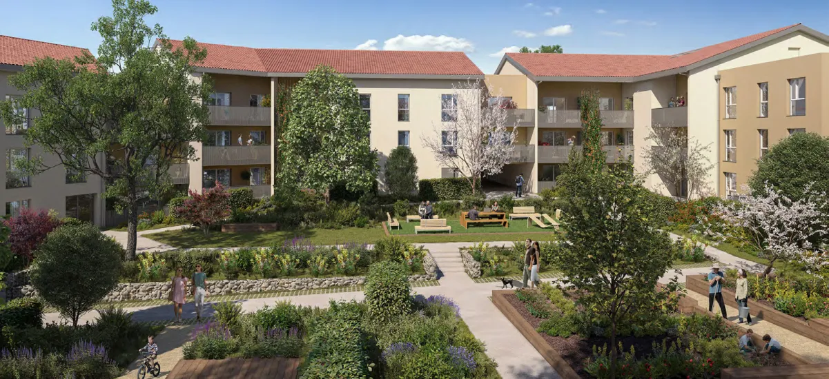 Rillieux-la-Pape centre à 2 km de la gare de Sathonay-Rillieux