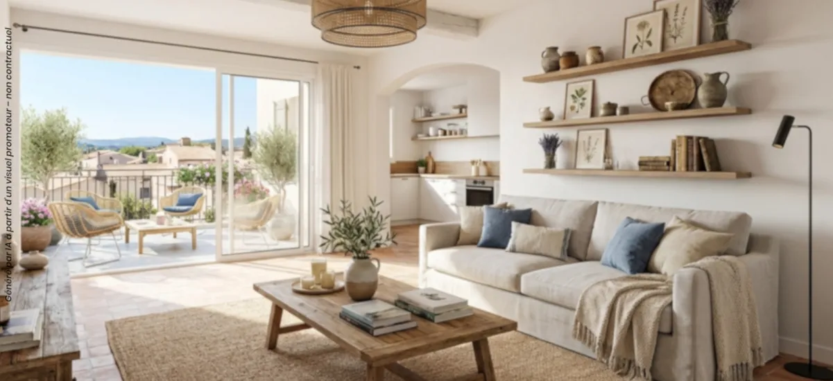 Rognes en plein centre du village