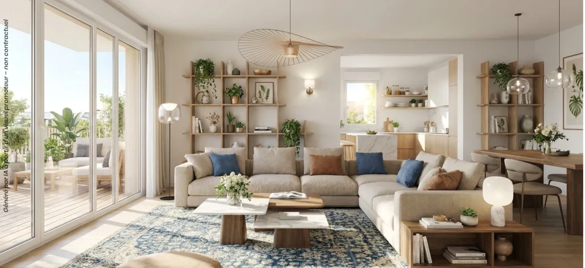 Rouen en bordure de Seine proche Parc de la Presqu’ile Rollet