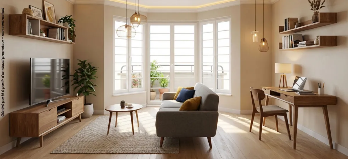 Rouen réhabilitation à proximité du Jardin des Plantes