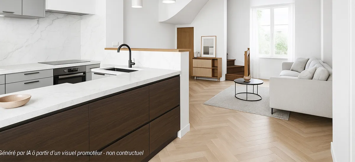 Rouen réhabilitation maison à 6 min à pied du métro