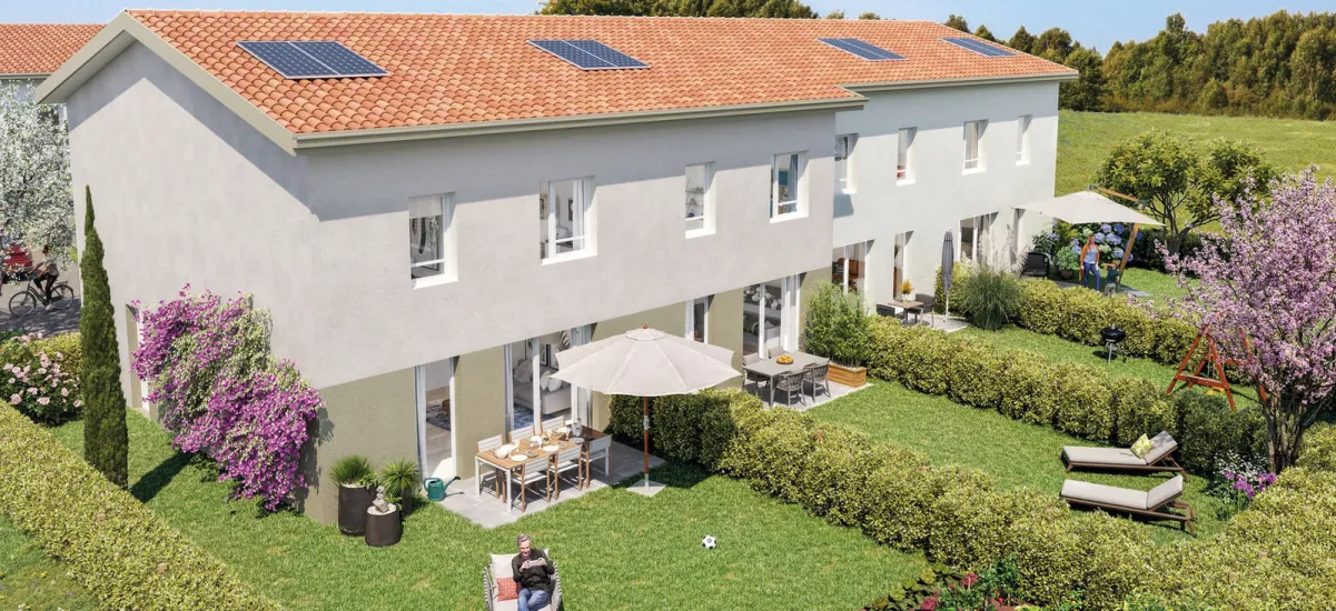 Roussillon quartier résidentiel calme