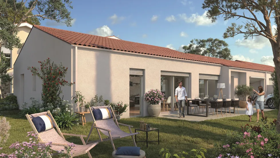 Sables d’Olonne secteur résidentiel proche gare et plage