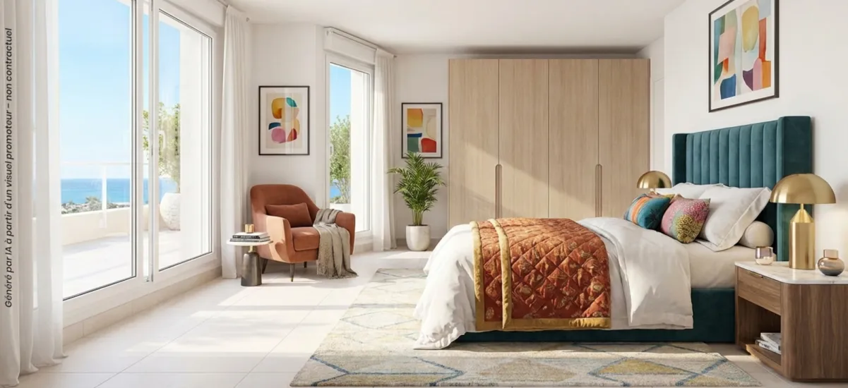 Saint-Laurent-du-Var  résidence de prestige en bord de mer