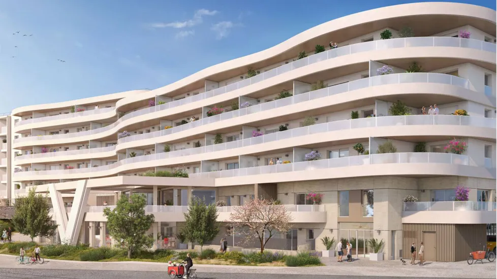 Saint-Laurent-du-Var  résidence de prestige en bord de mer