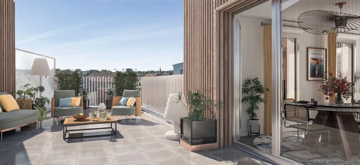 Saint-Malo quartier Rocabey à 800m de la plage du Sillon