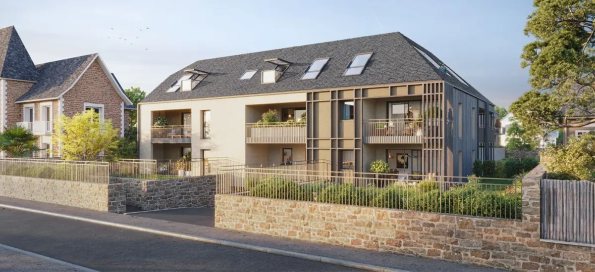 Saint-Malo quartier Rochebonne à 8 min à pied de la plage