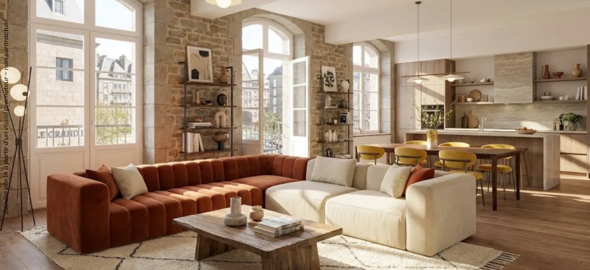 Saint-Malo réhabilitation Intramuros à deux pas de la plage