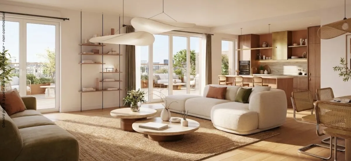 Saint-Ouen à seulement 13 min à pied du Métro 14 et RER C