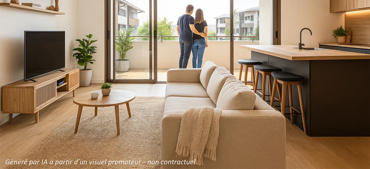 Saint-Paul secteur résidentiel face au littoral et à l’océan